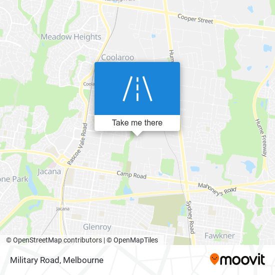 Military Road map