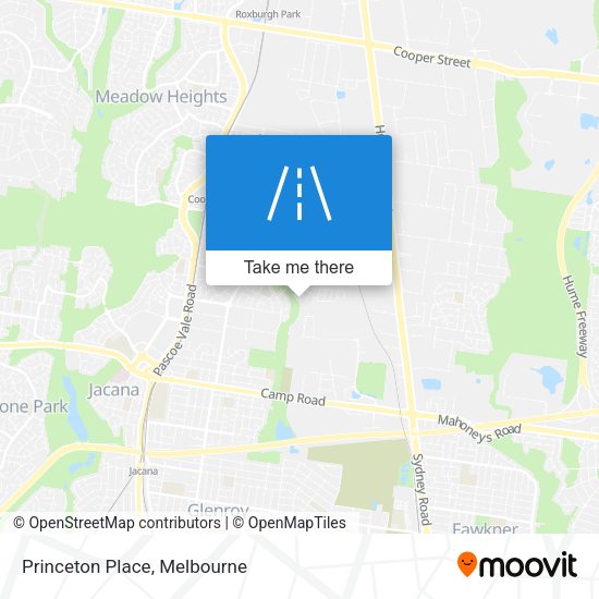 Princeton Place map