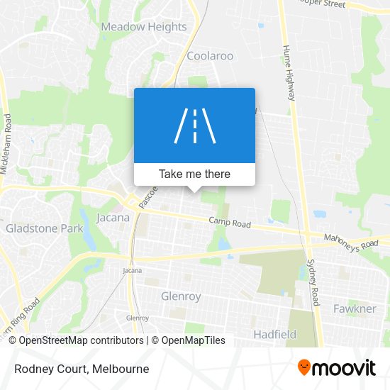 Rodney Court map