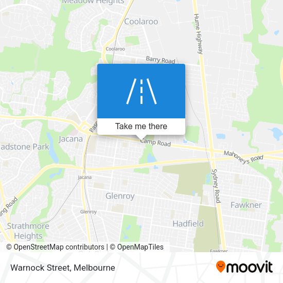 Warnock Street map
