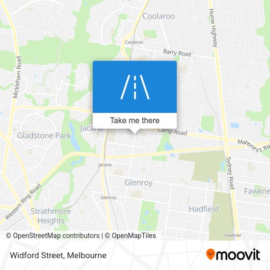 Widford Street map