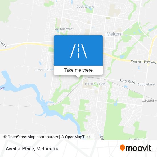 Aviator Place map