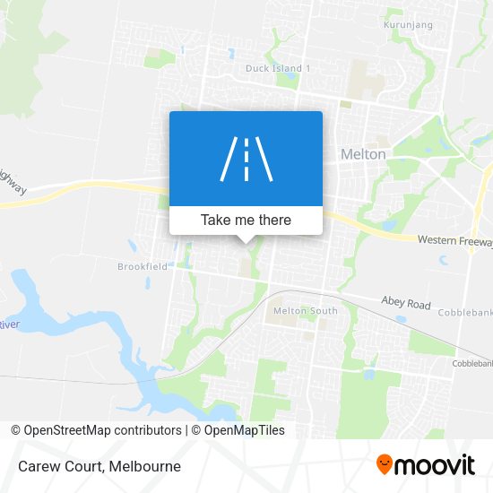 Carew Court map