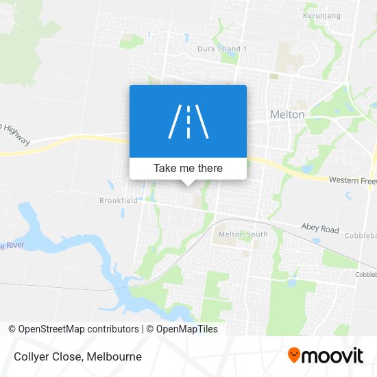 Collyer Close map