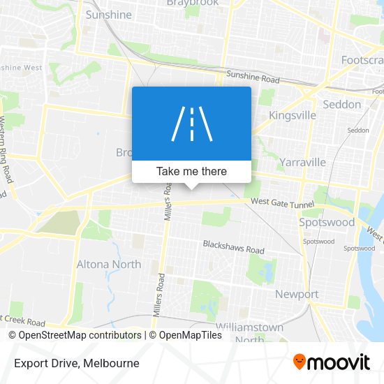 Export Drive map