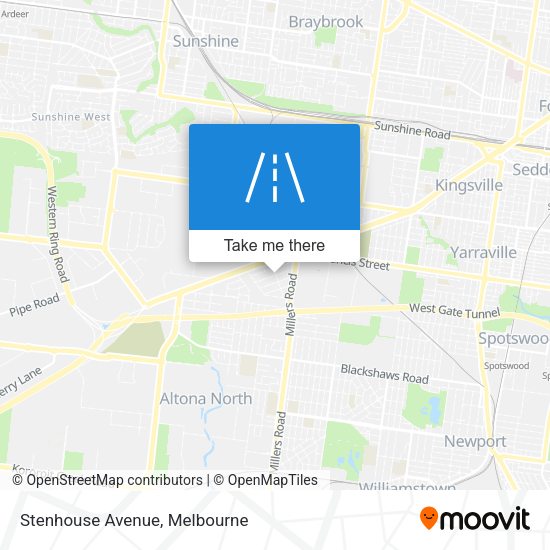 Stenhouse Avenue map