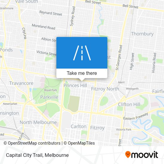 Capital City Trail map