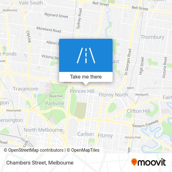 Chambers Street map