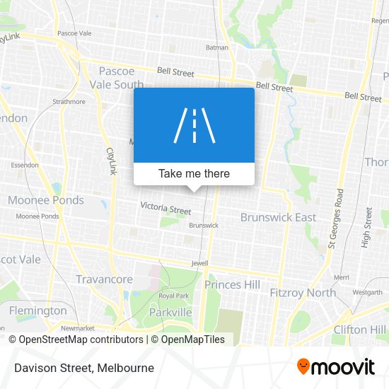 Davison Street map