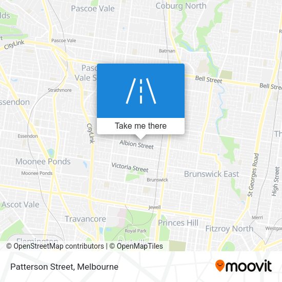 Patterson Street map