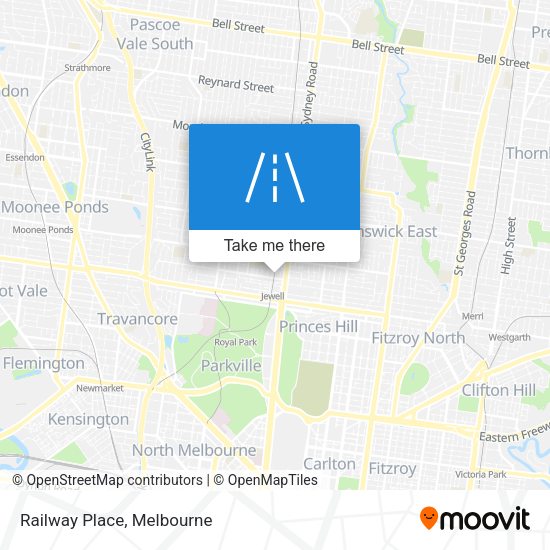 Railway Place map