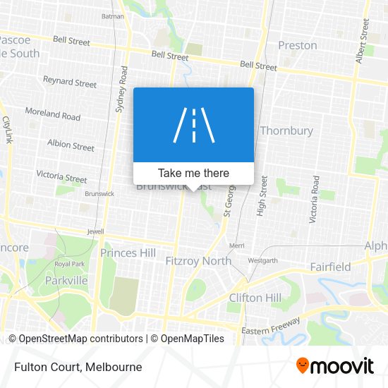 Fulton Court map