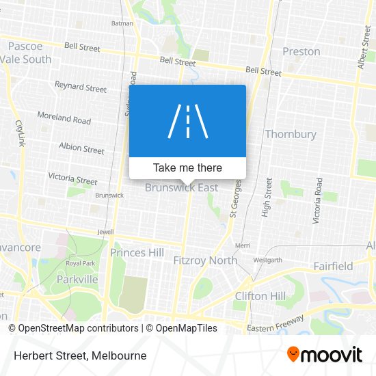 Herbert Street map