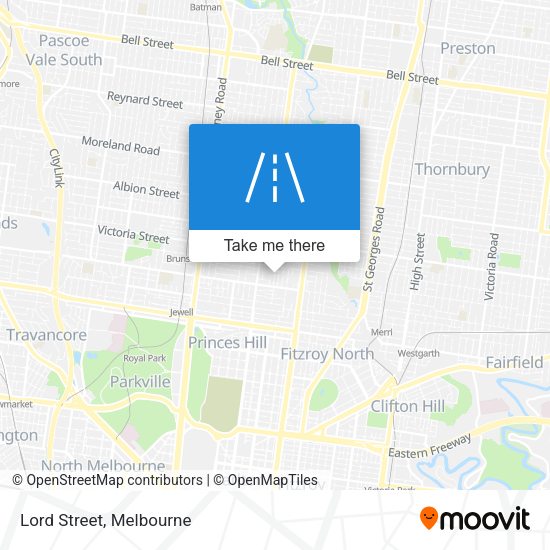 Lord Street map