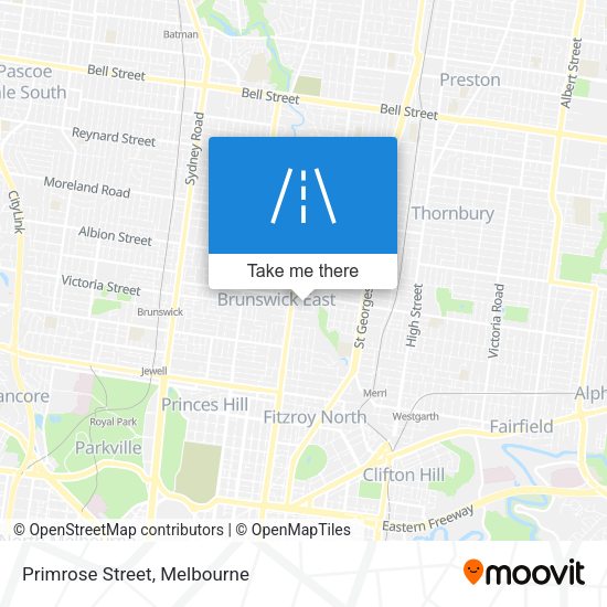 Primrose Street map