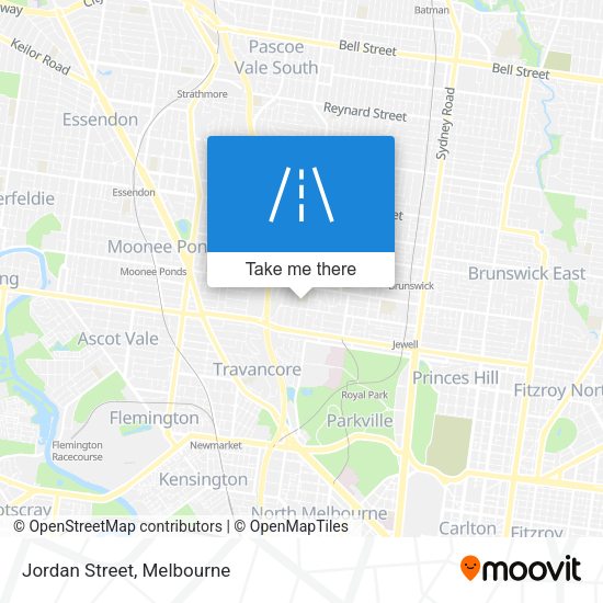 Jordan Street map