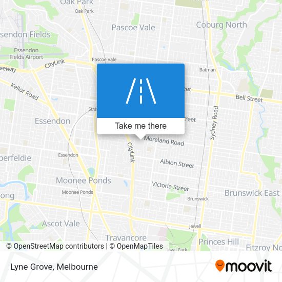 Lyne Grove map