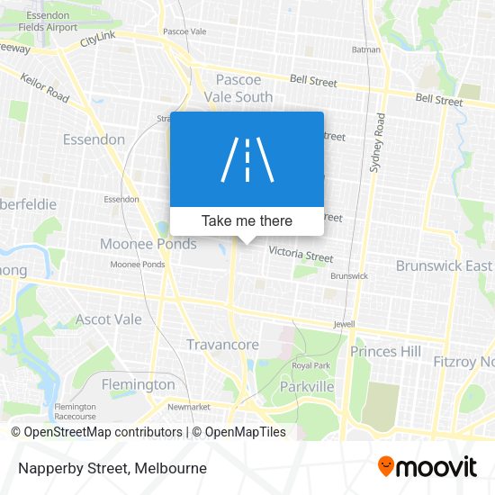Napperby Street map