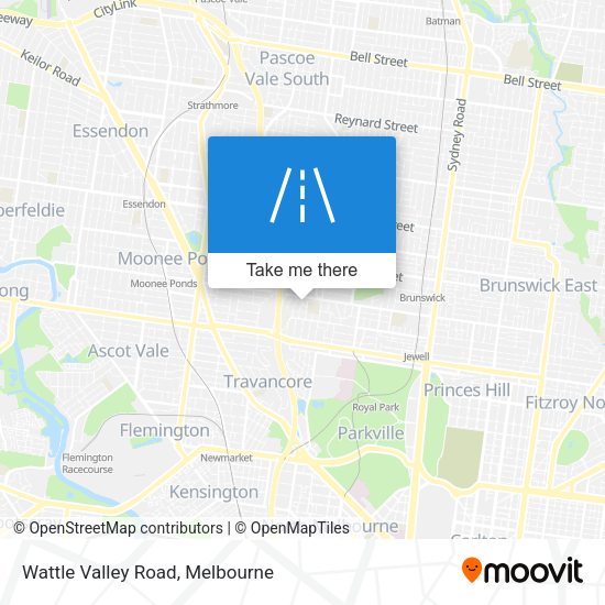 Wattle Valley Road map