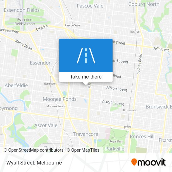 Wyall Street map