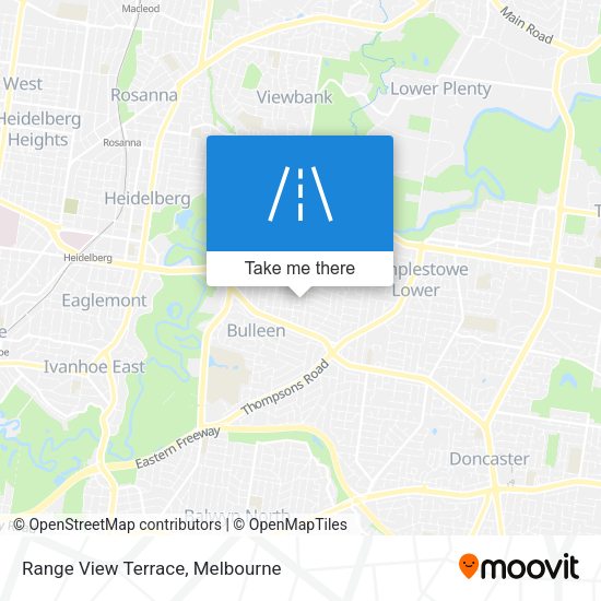 Range View Terrace map