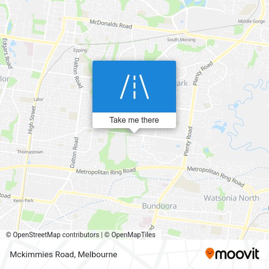 Mckimmies Road map