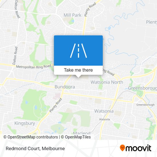 Redmond Court map