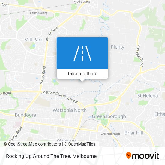 Rocking Up Around The Tree map