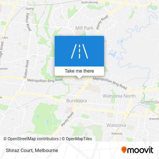 Shiraz Court map