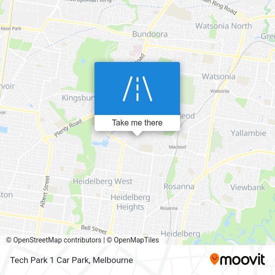 Tech Park 1 Car Park map