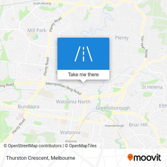 Thurston Crescent map