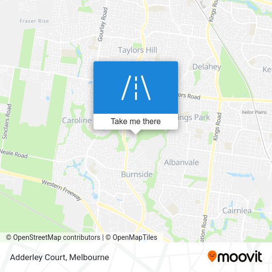 Adderley Court map
