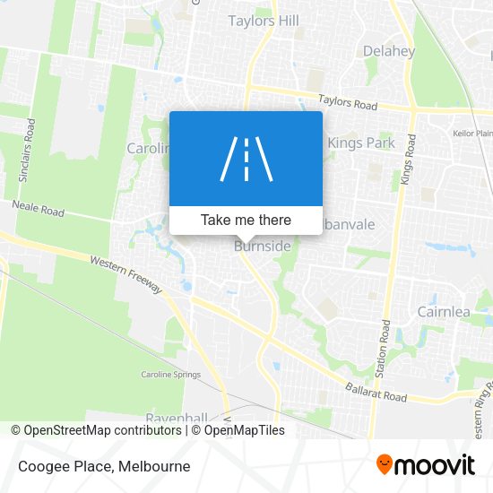 Coogee Place map