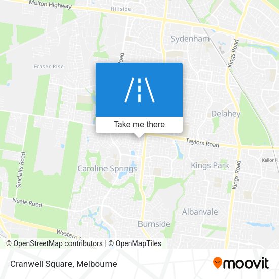 Cranwell Square map