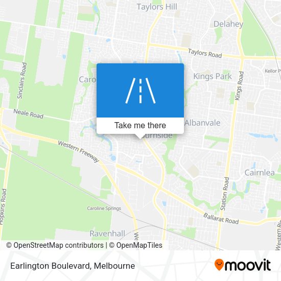 Earlington Boulevard map