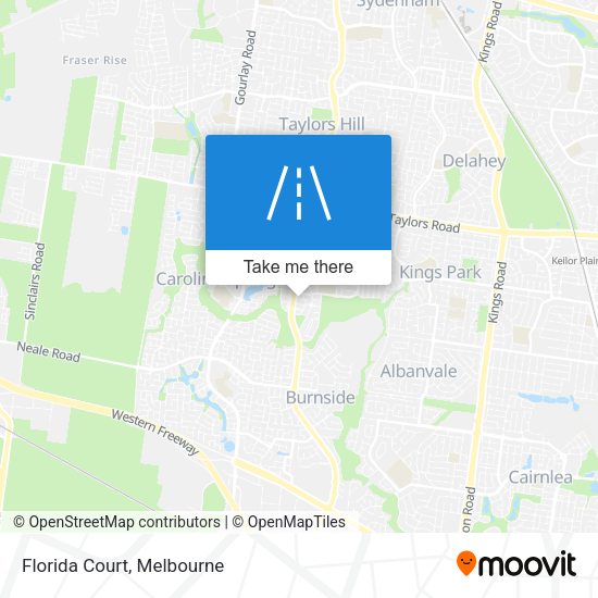Florida Court map
