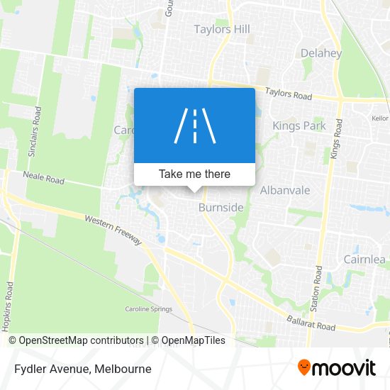 Fydler Avenue map