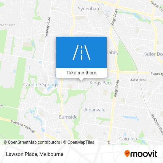 Lawson Place map