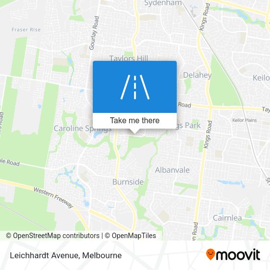 Leichhardt Avenue map