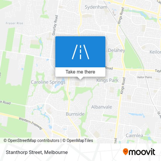 Stanthorp Street map