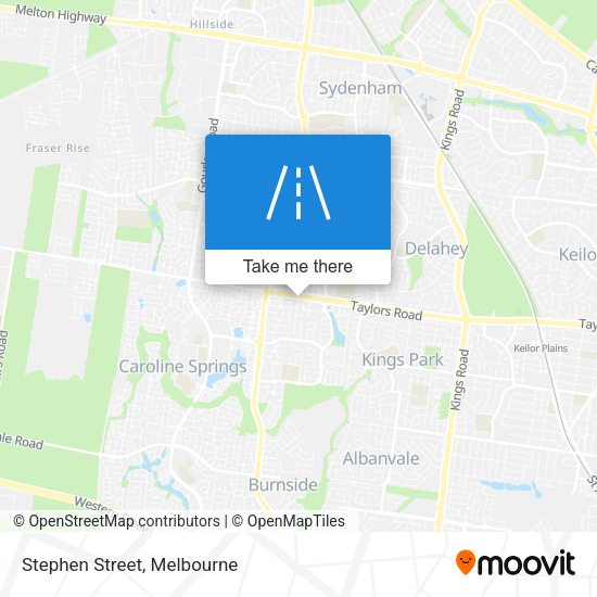 Stephen Street map