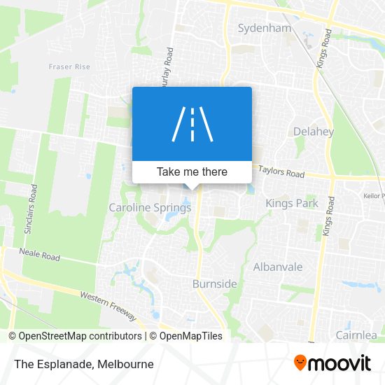 The Esplanade map