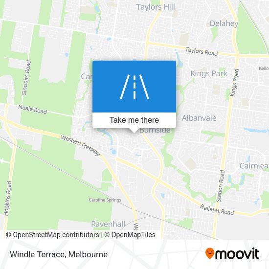 Windle Terrace map