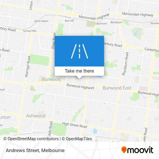 Andrews Street map