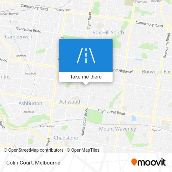 Colin Court map