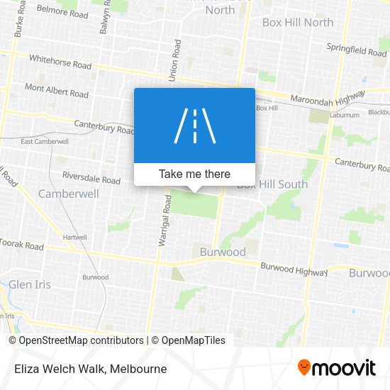 Eliza Welch Walk map