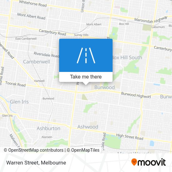 Warren Street map