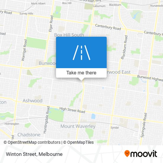 Winton Street map