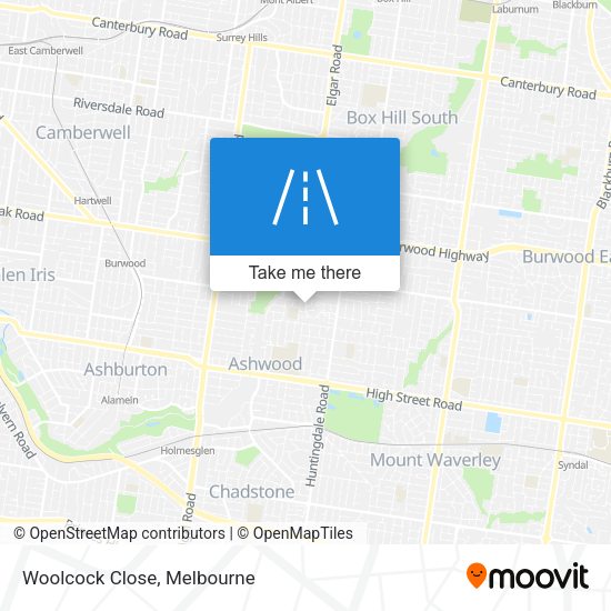 Woolcock Close map