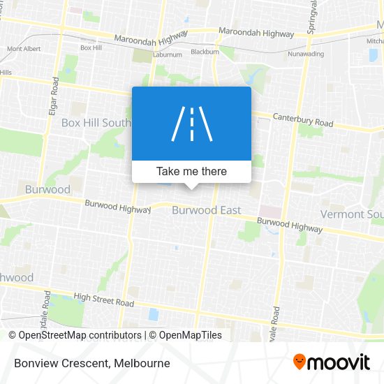 Bonview Crescent map